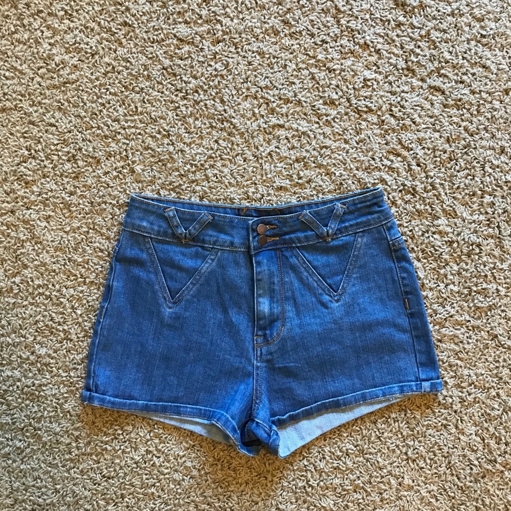 P.S. Erin Wasson Jean Shorts